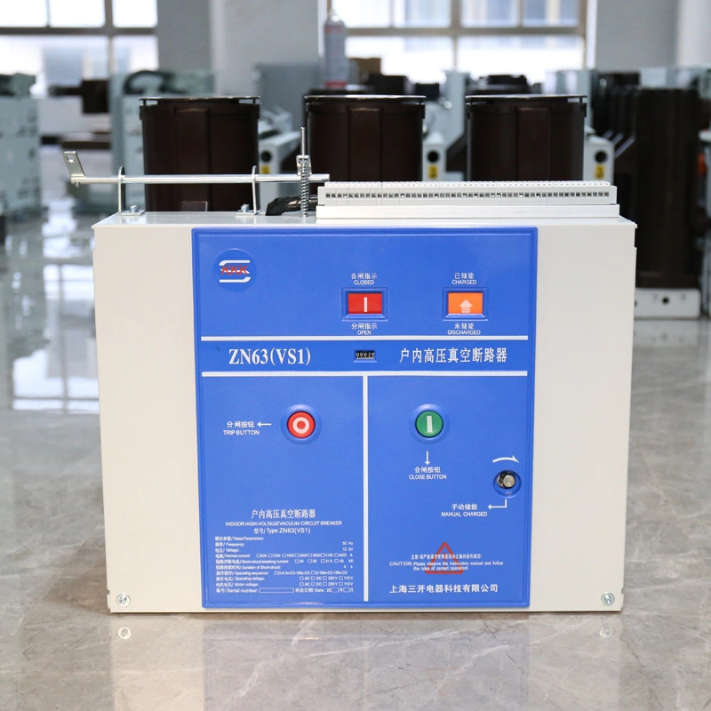 Indoor 12kv 11kv Vcb Vacuum Circuit Breaker Vs1-12 Fixed Type Handcart Type Use in High Voltage Switchgear