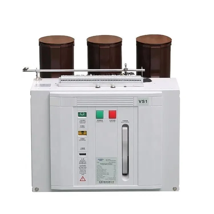 Indoor 3 Phase 3 Pole Medium Voltage Embeded Pole Vacuum Circuit Breaker