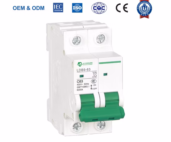 MCB 4.5ка 6ка 10ка 1п 2п 3п Автоматический выключатель
